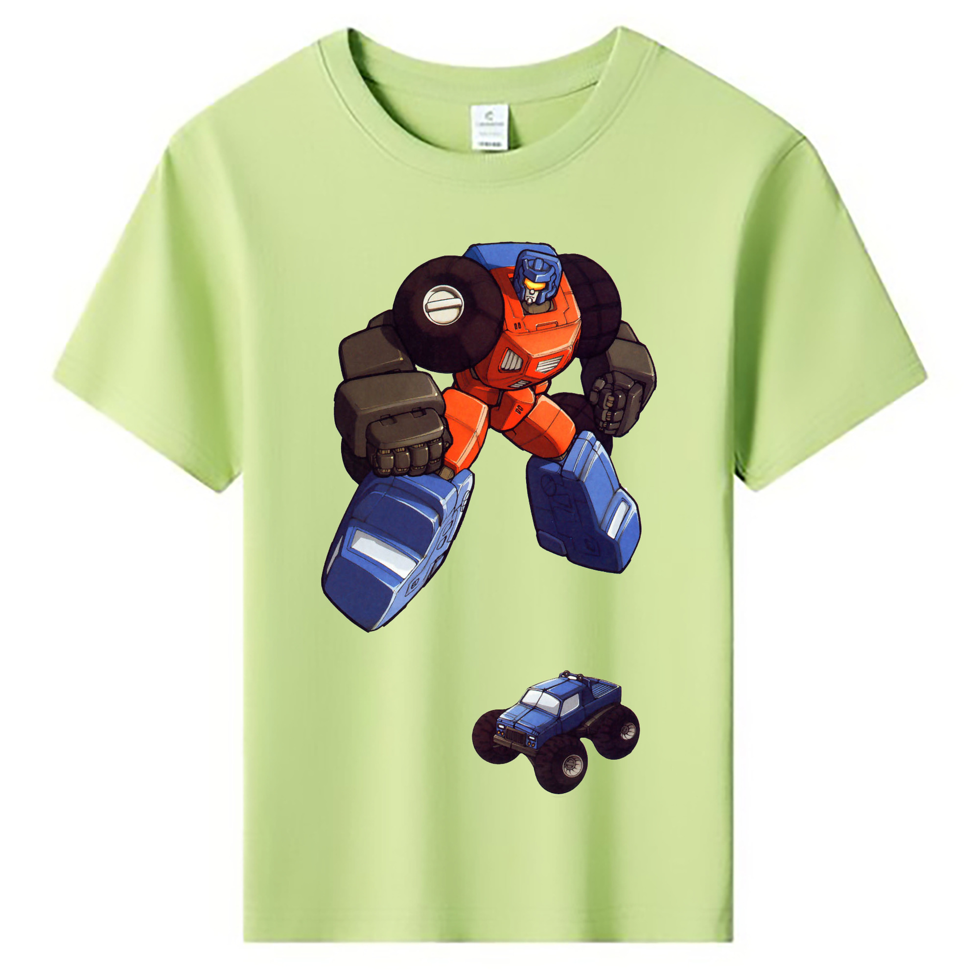 （画像用）  綿100％キッズTシャツ（フロントプリント）